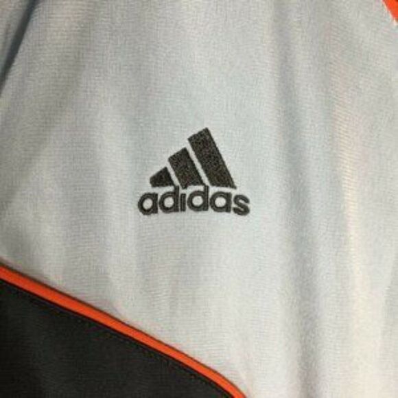 Adidas Youth Jogger Jacket Full Zip w/Pockets Blue - Picture 3 of 4